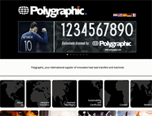 Tablet Screenshot of polygraphic.com